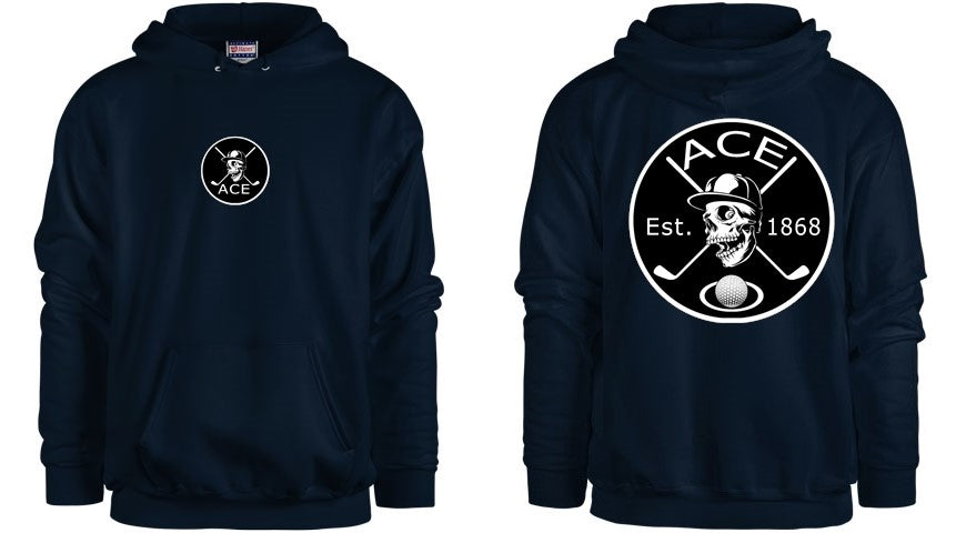 Skull & Sticks Hoodie/Military Green