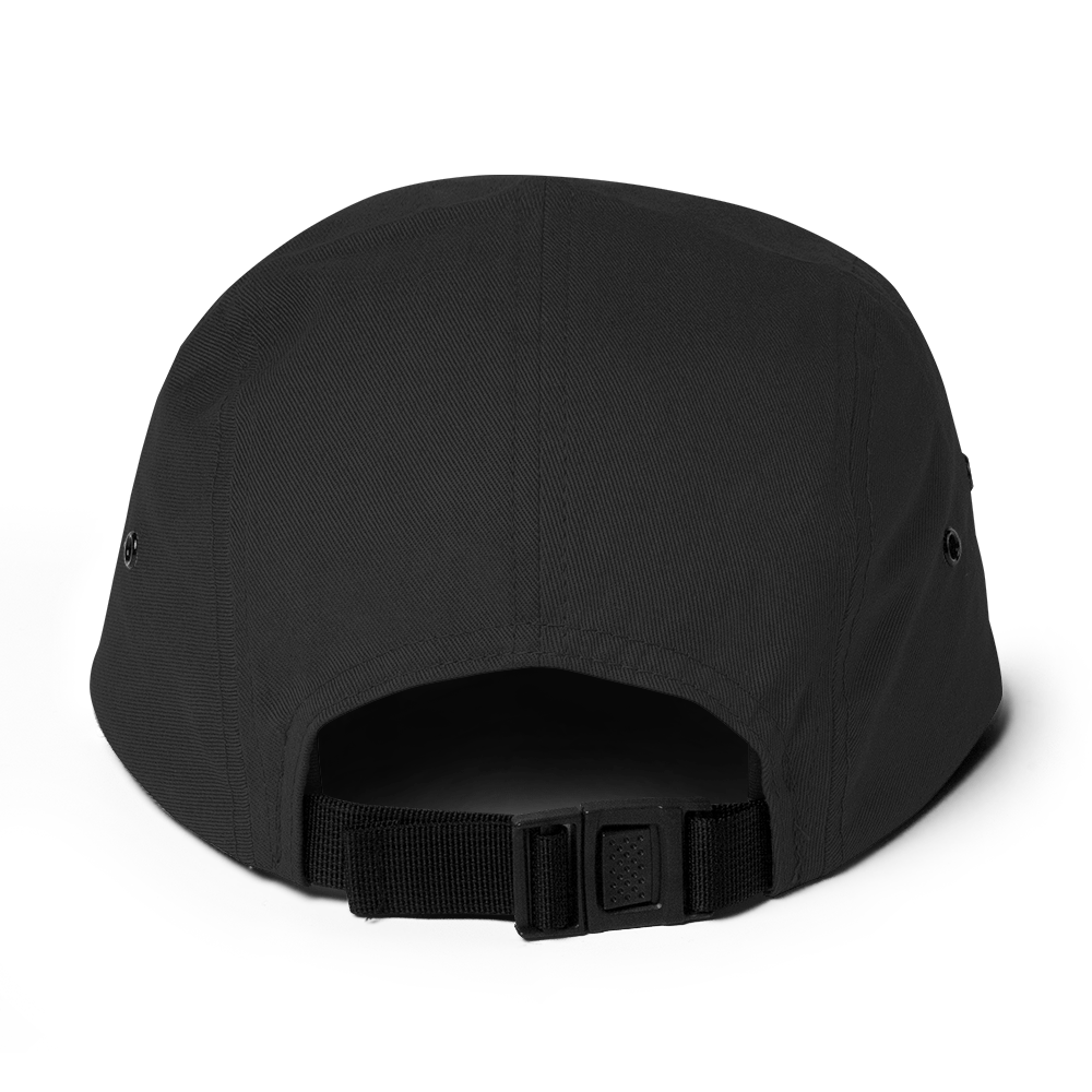 Ace Is The Word Five Panel Cap Black/White