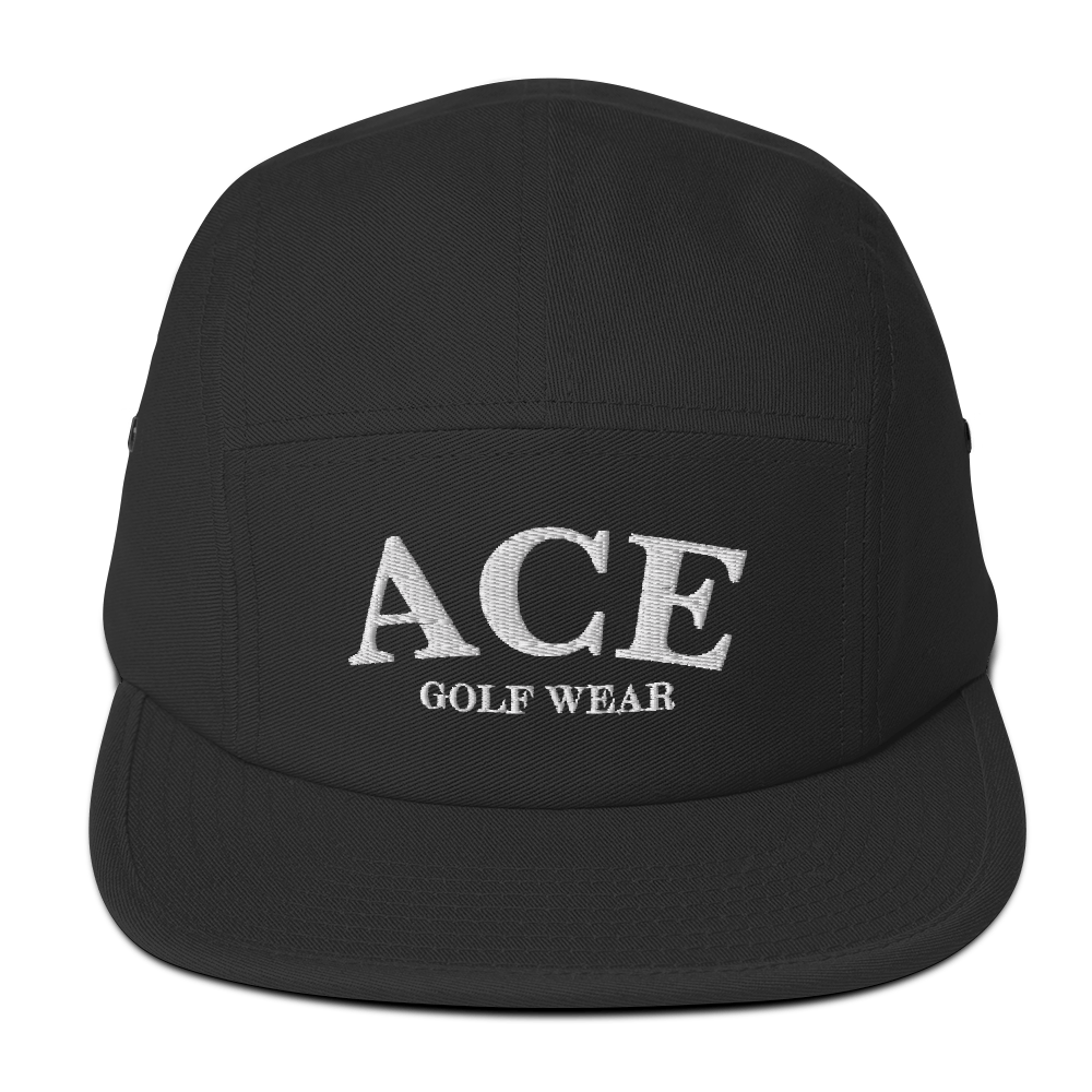 Ace Is The Word Five Panel Cap Black/White