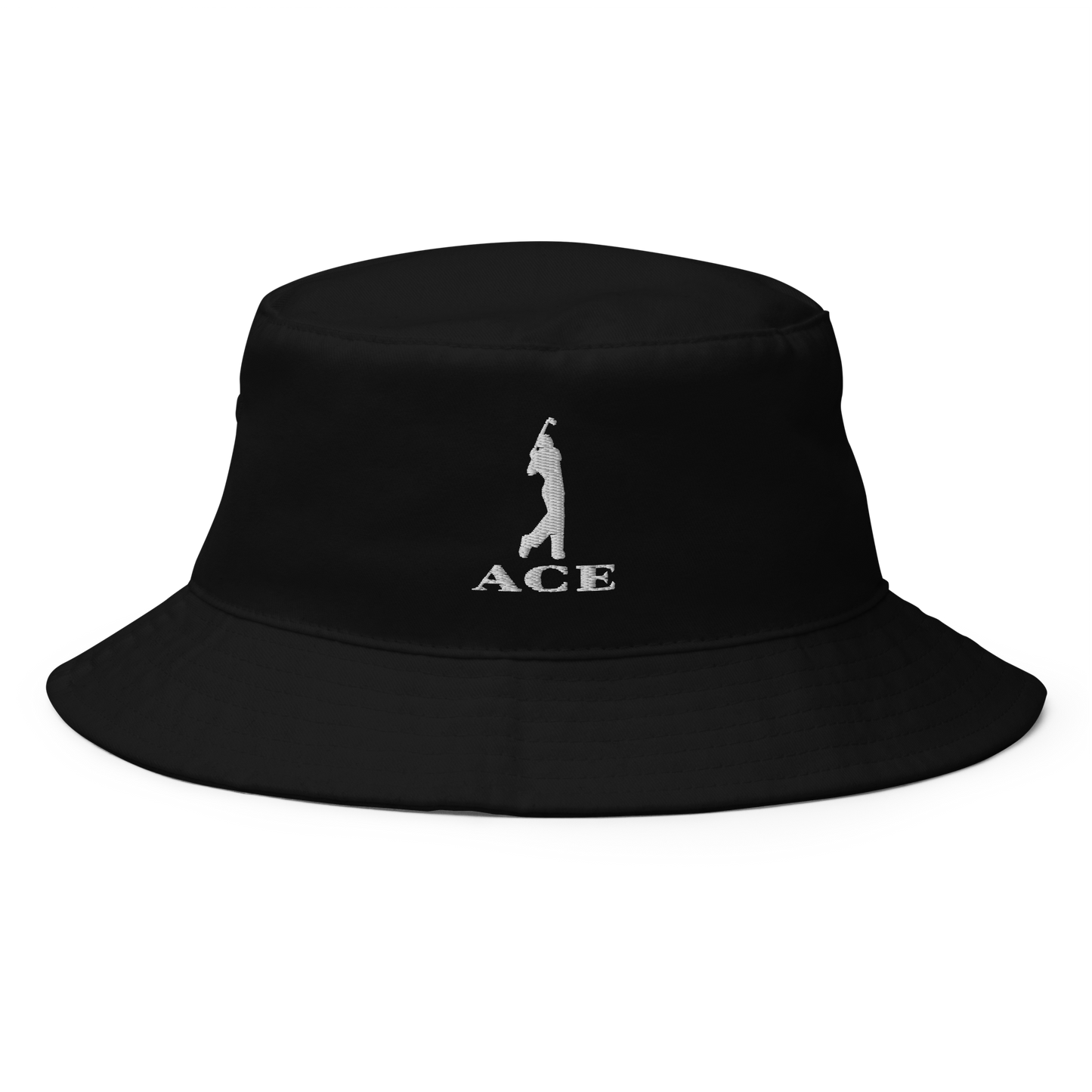 Ace Logo Bucket Hat Black/White