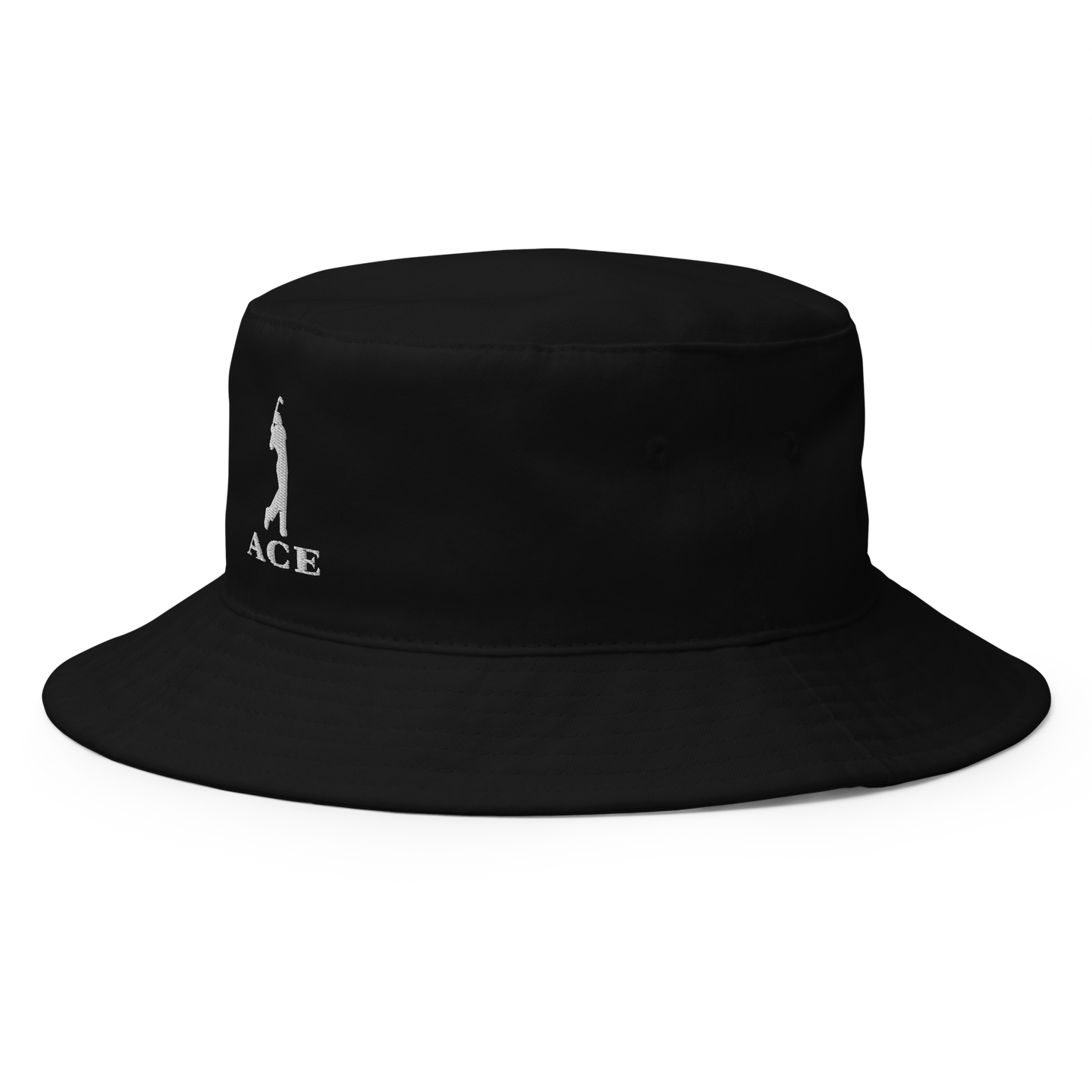 Ace Logo Bucket Hat Black/White