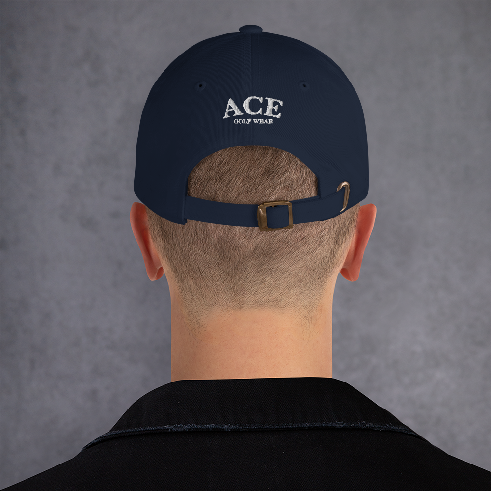Ace Classic Dad Hat Navy/White