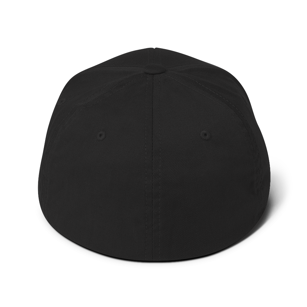 Ace Logo FlexFit Hat Black/White