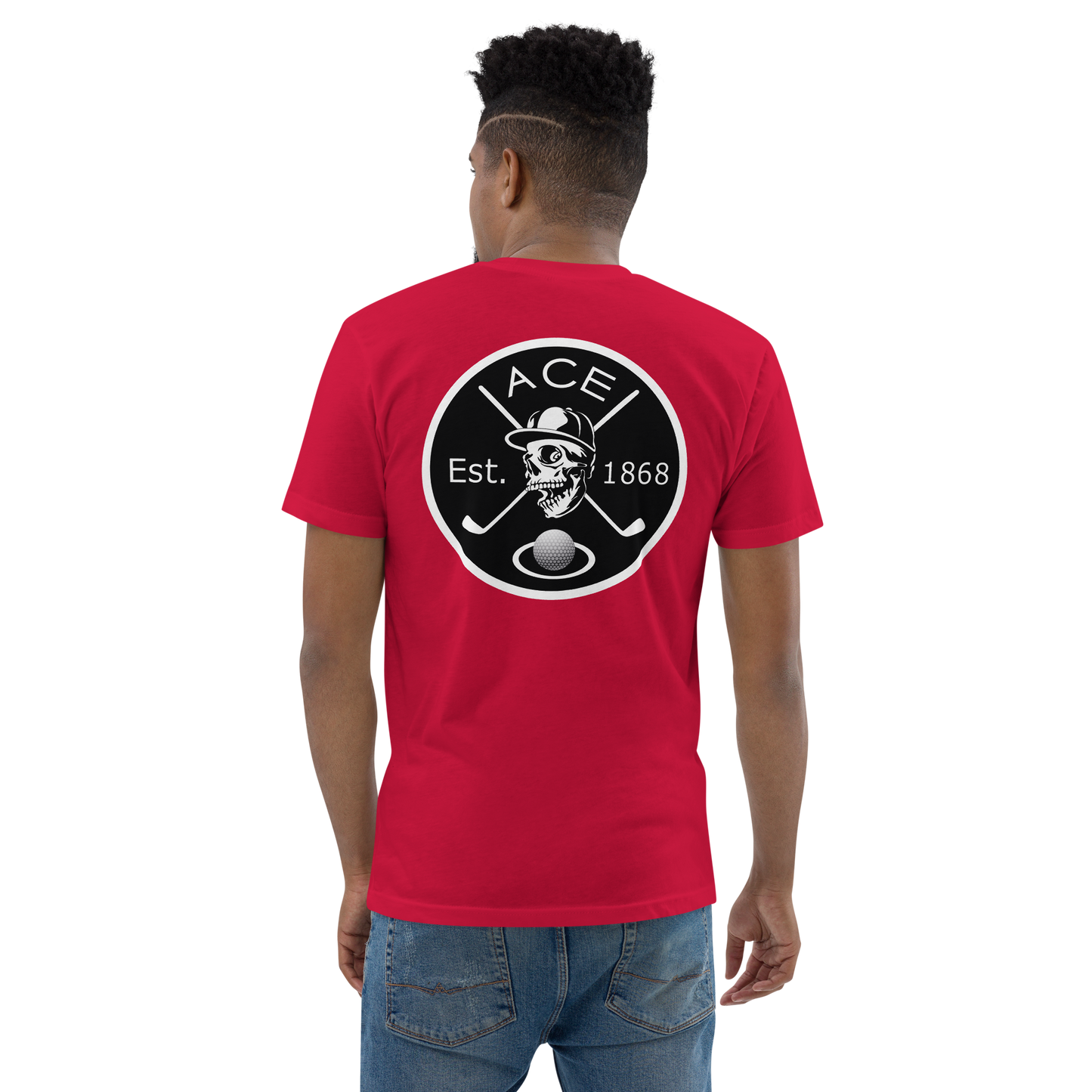 Skull & Sticks T-shirt/Red