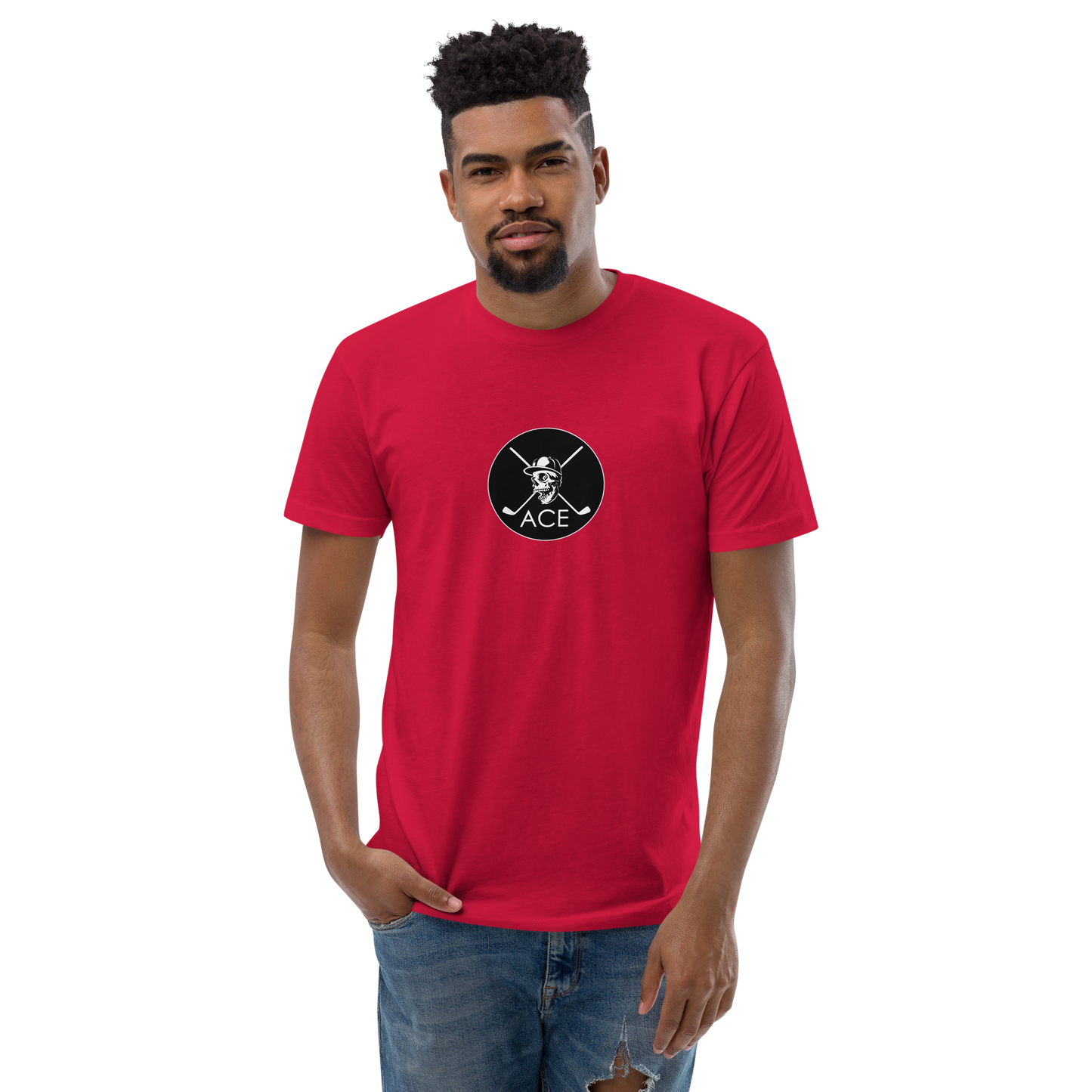 Skull & Sticks T-shirt/Red
