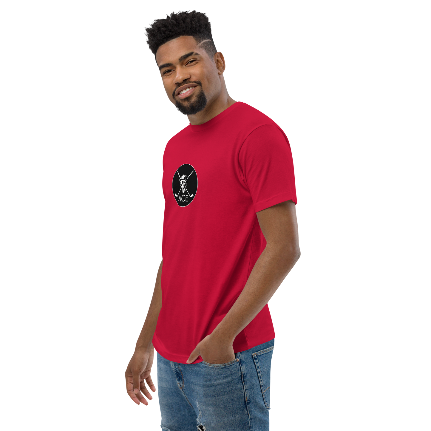 Skull & Sticks T-shirt/Red