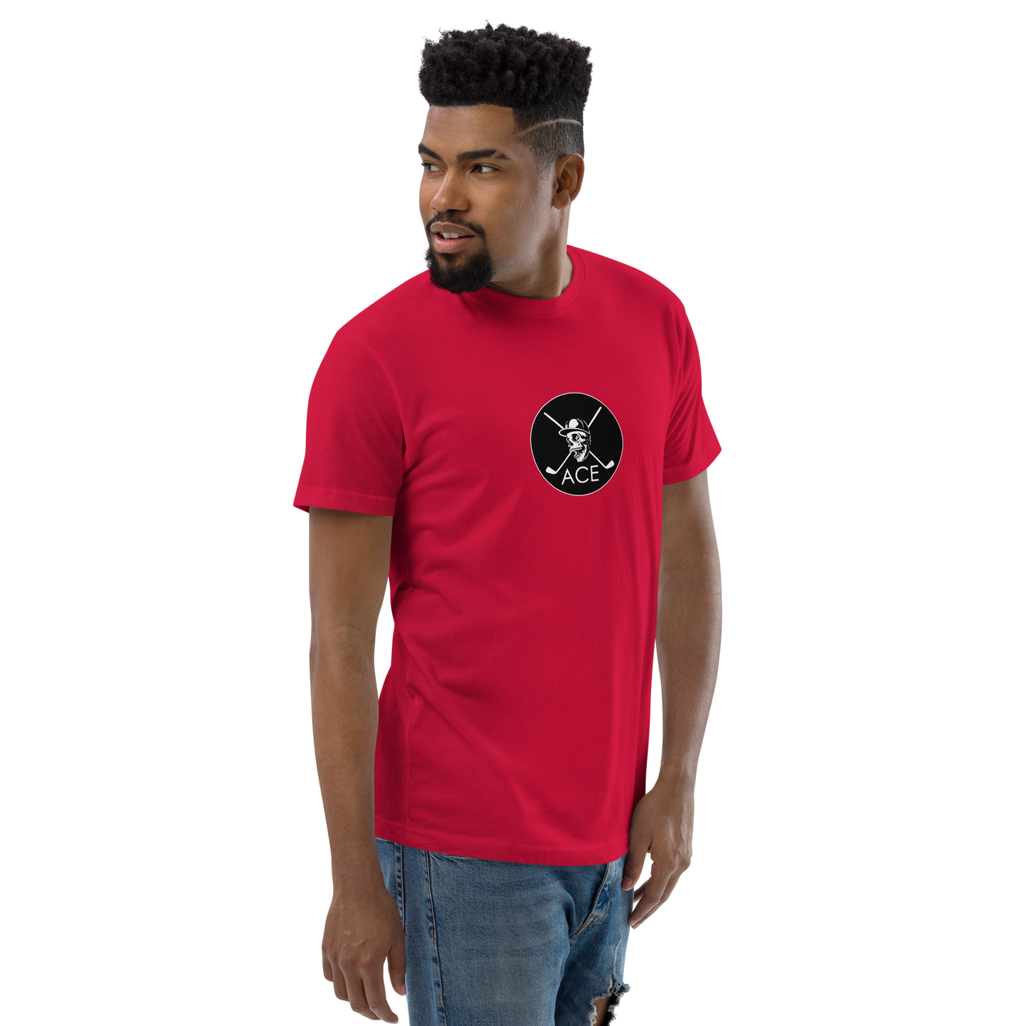 Skull & Sticks T-shirt/Red