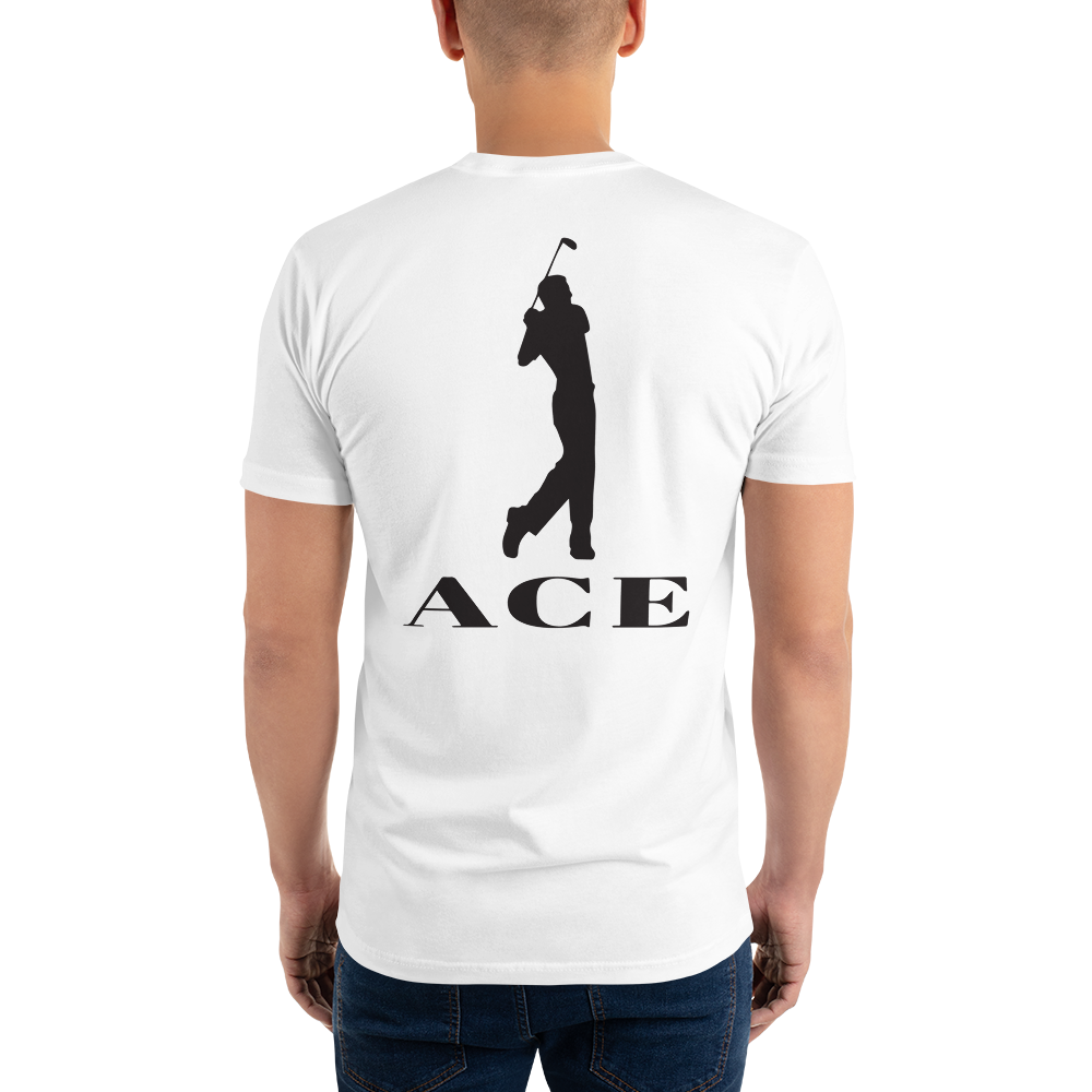 Ace Logo Front & Back T-shirt/White
