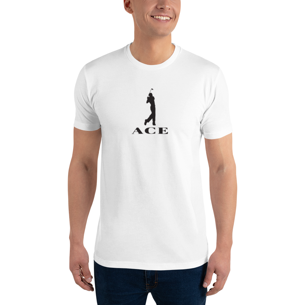 Ace Logo Front & Back T-shirt/White