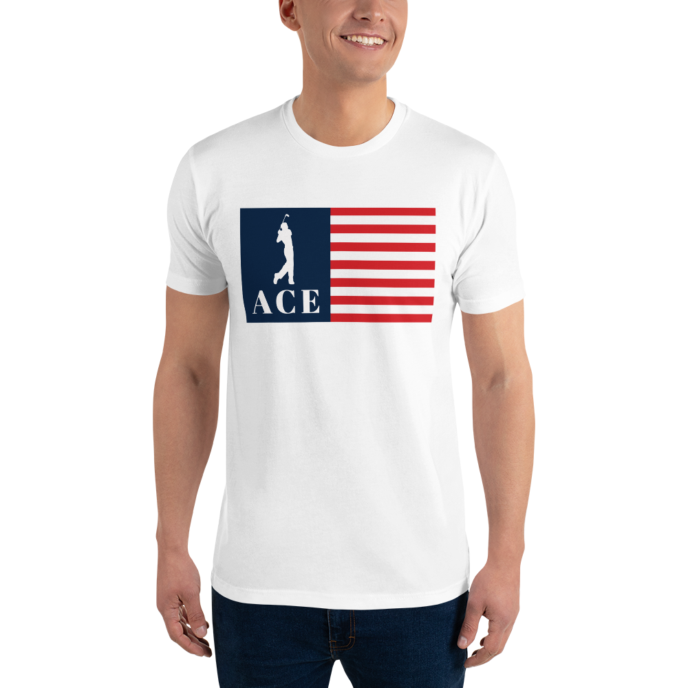 Ace Flag T-shirt/White
