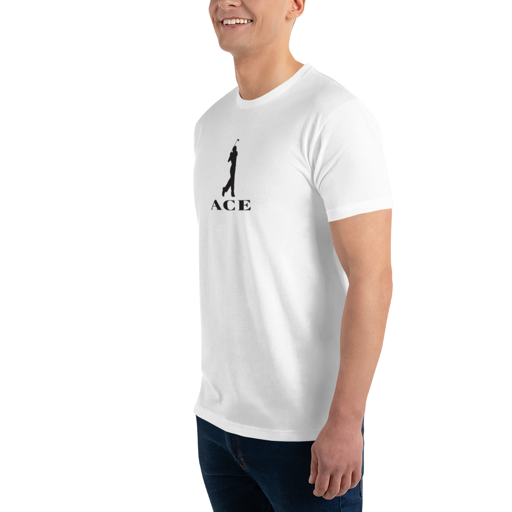 Ace Logo Front & Back T-shirt/White