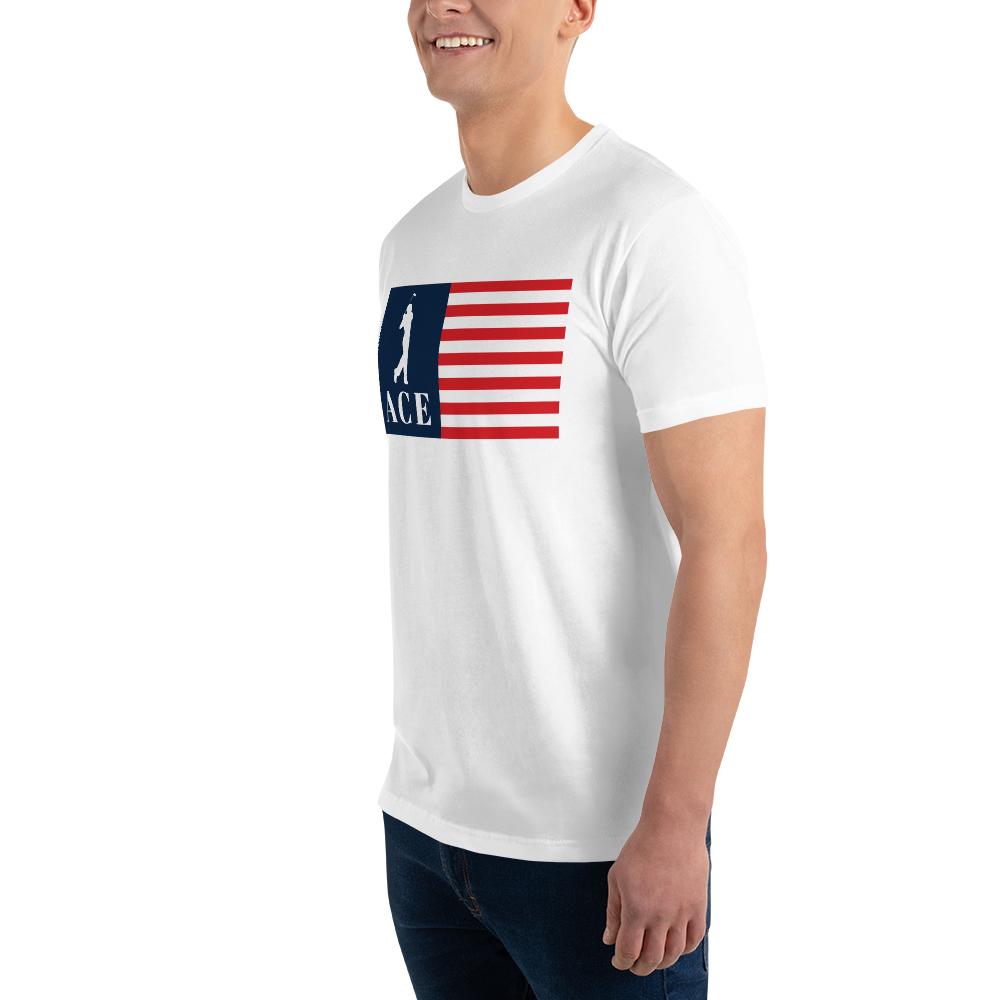 Ace Flag T-shirt/White