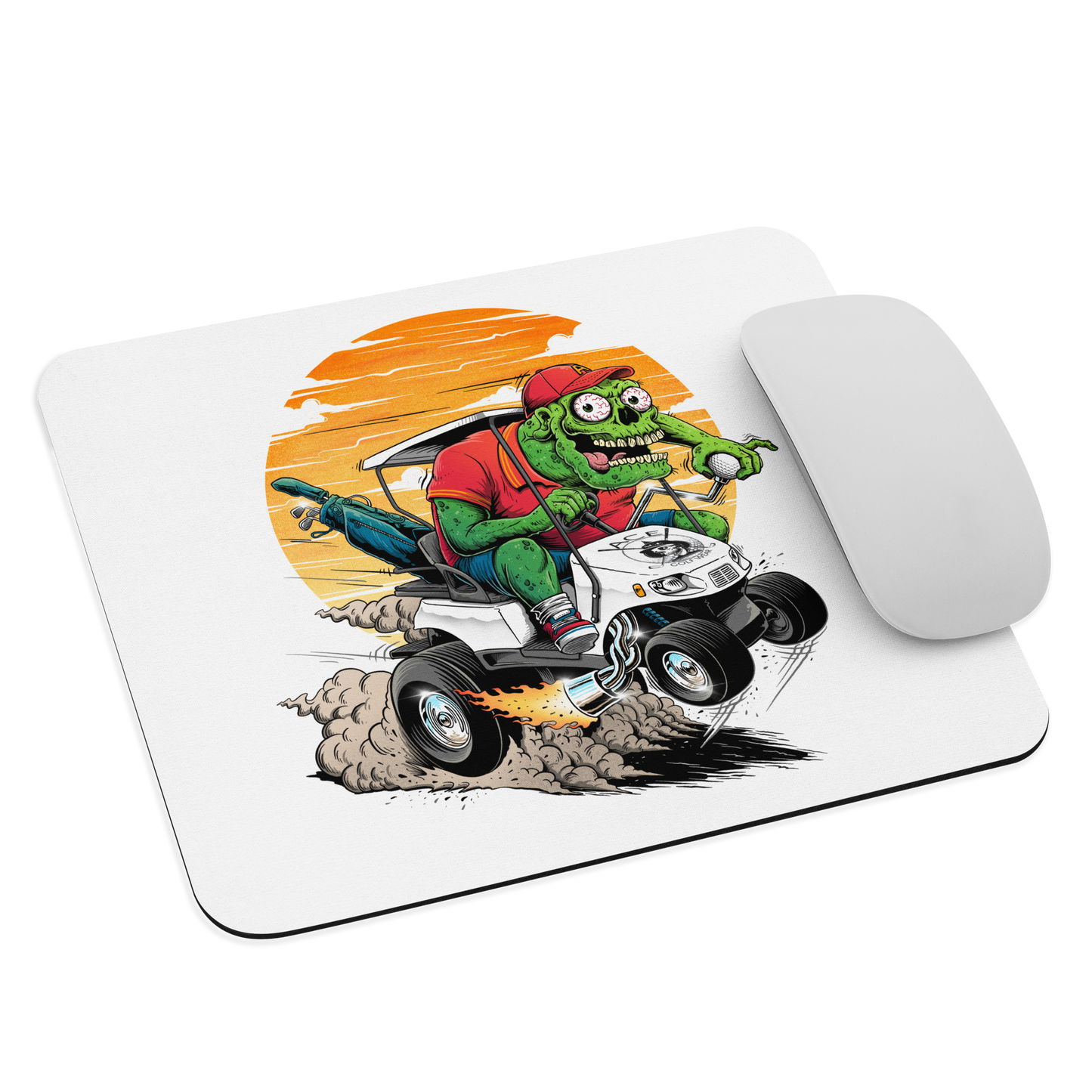 Rat Fink Golfer Mouse Pad