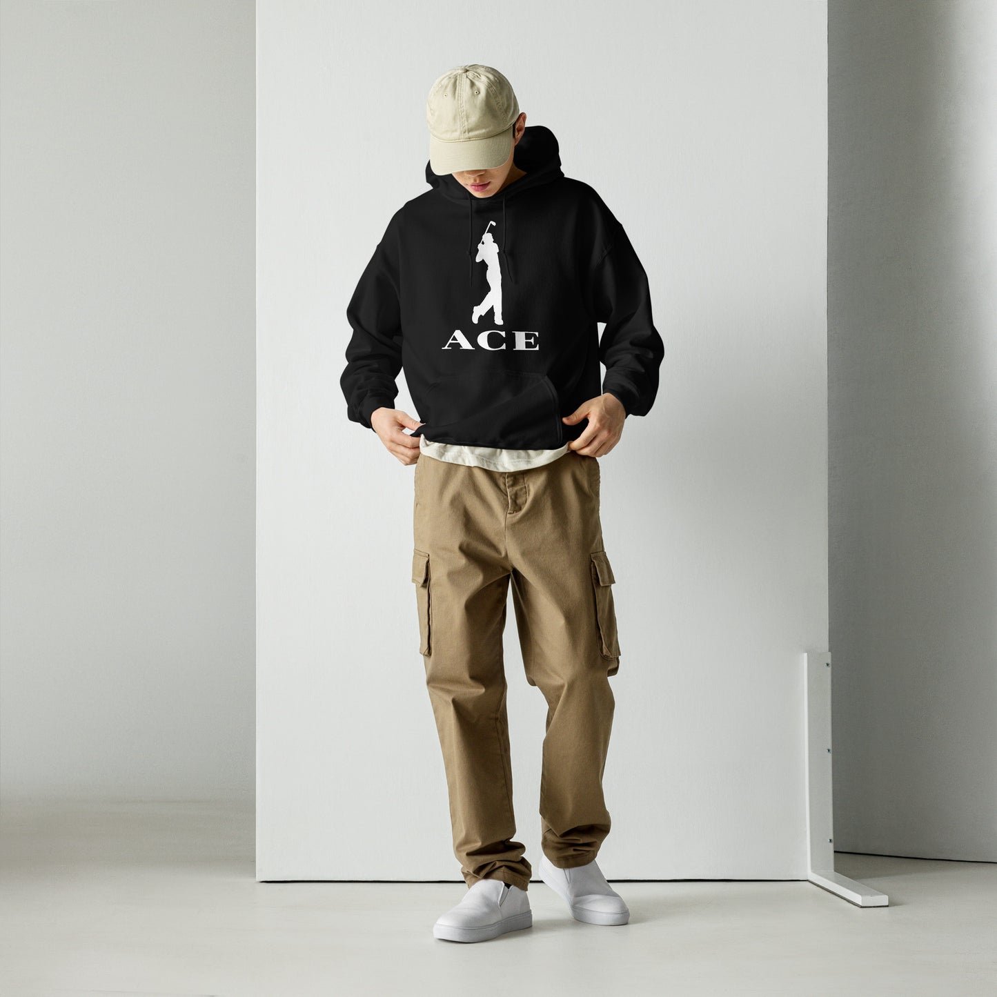 Ace Logo Hoodie/Black