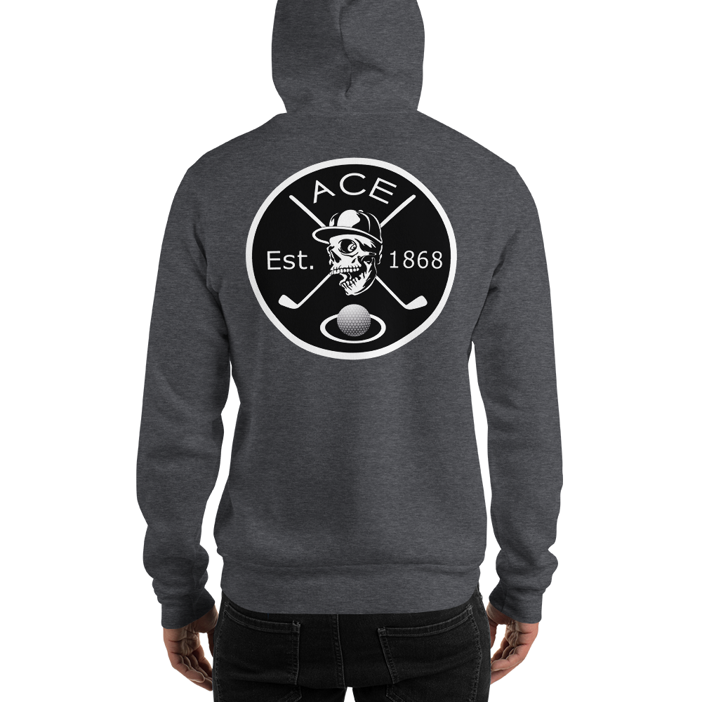 Skull & Sticks Hoodie/Charcoal