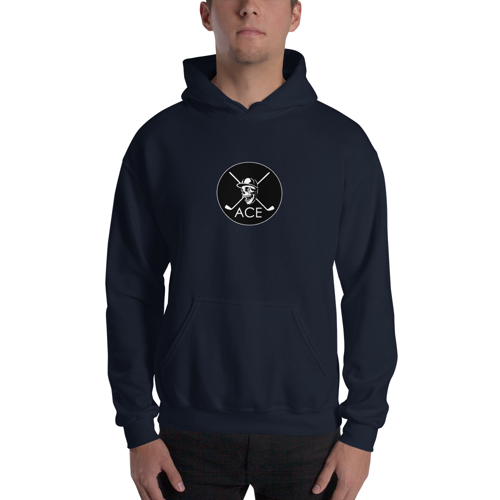 Skull & Sticks Hoodie/Navy