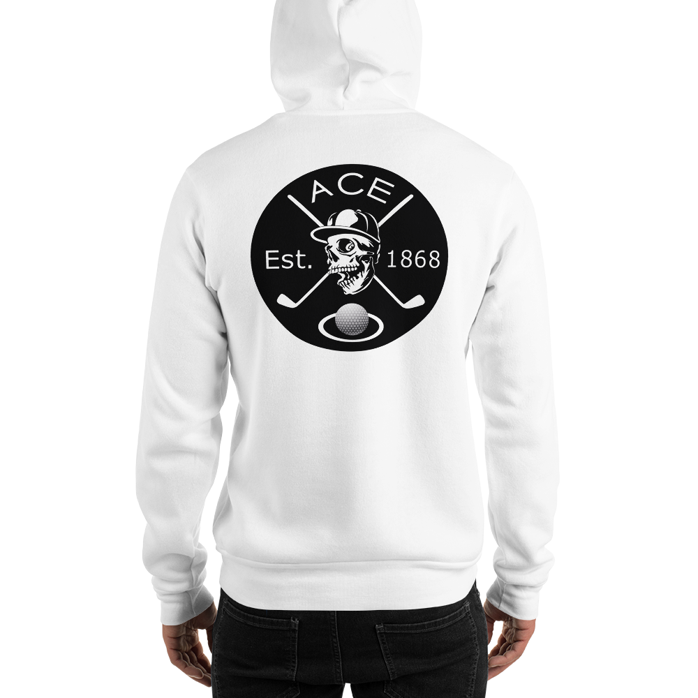 Skull & Sticks Hoodie/White