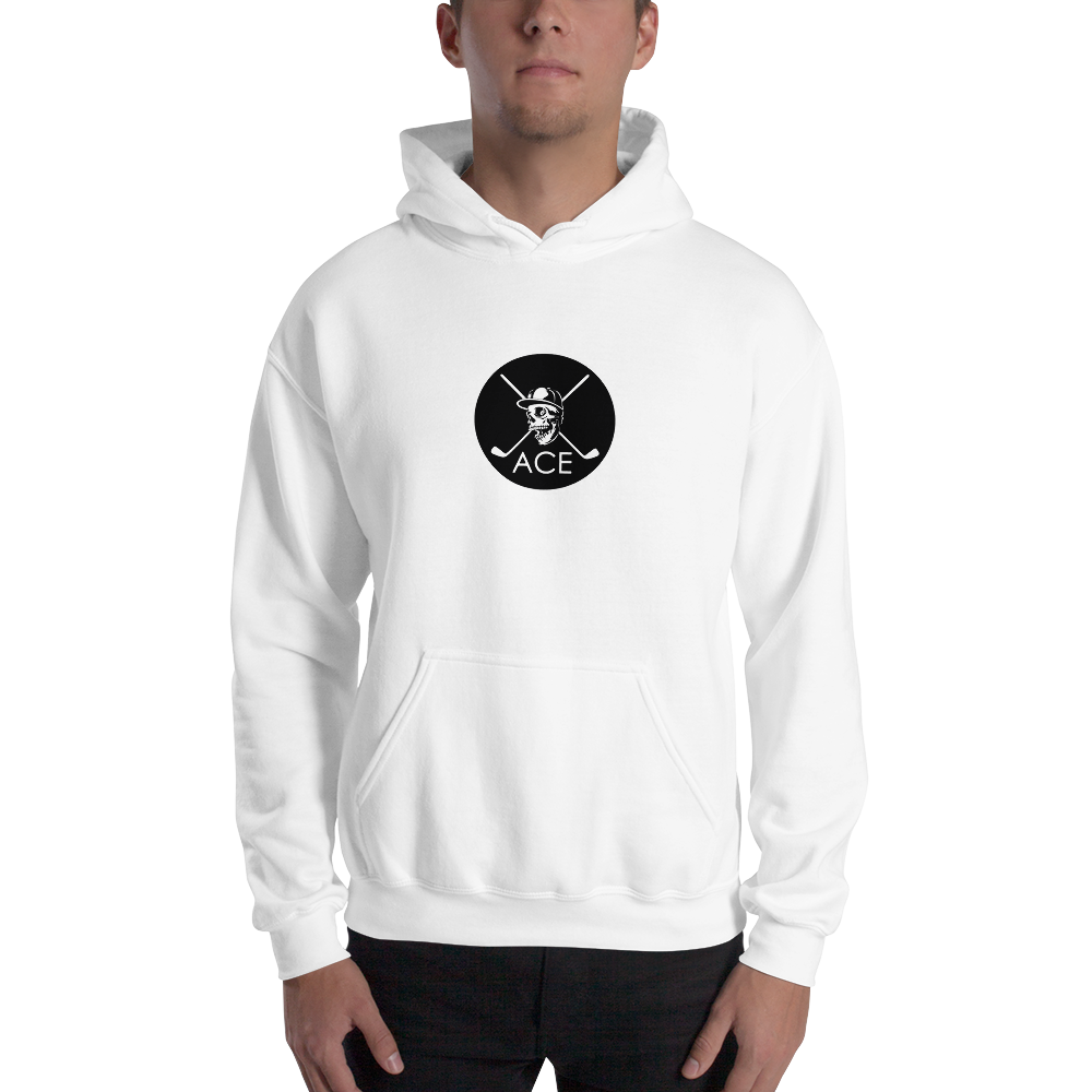 Skull & Sticks Hoodie/White