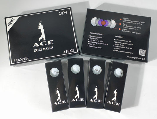 Ace Golf Balls 4-Piece