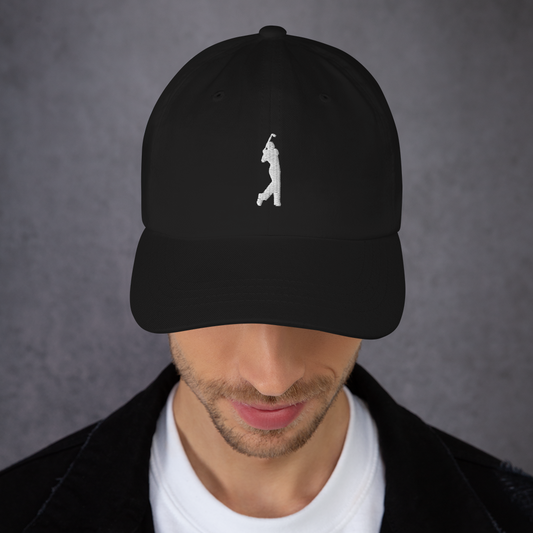 Ace Classic Dad Hat Black/White