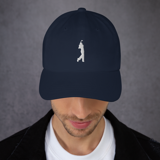 Ace Classic Dad Hat Navy/White