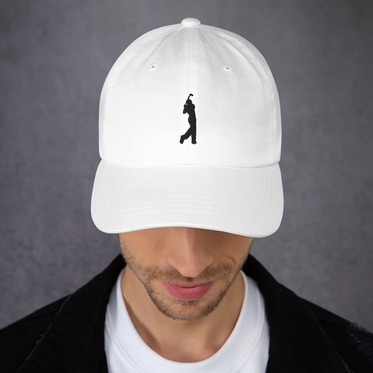 Ace Classic Dad Hat White/Black