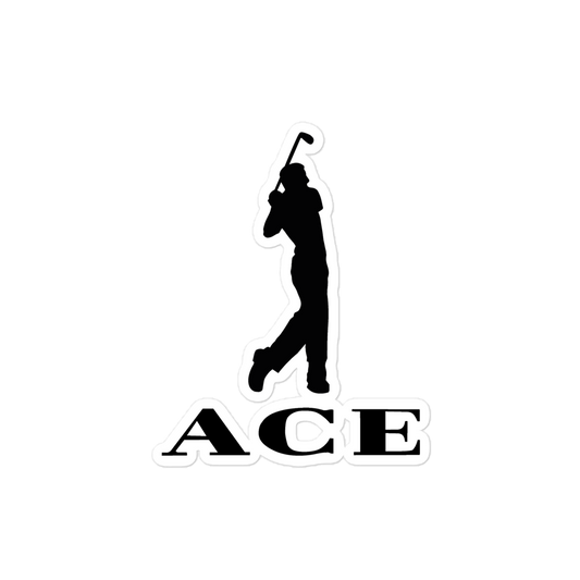 Ace Logo Sticker 4x4