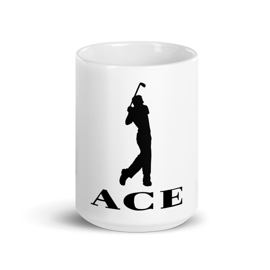 Ace Logo 15oz Mug/White